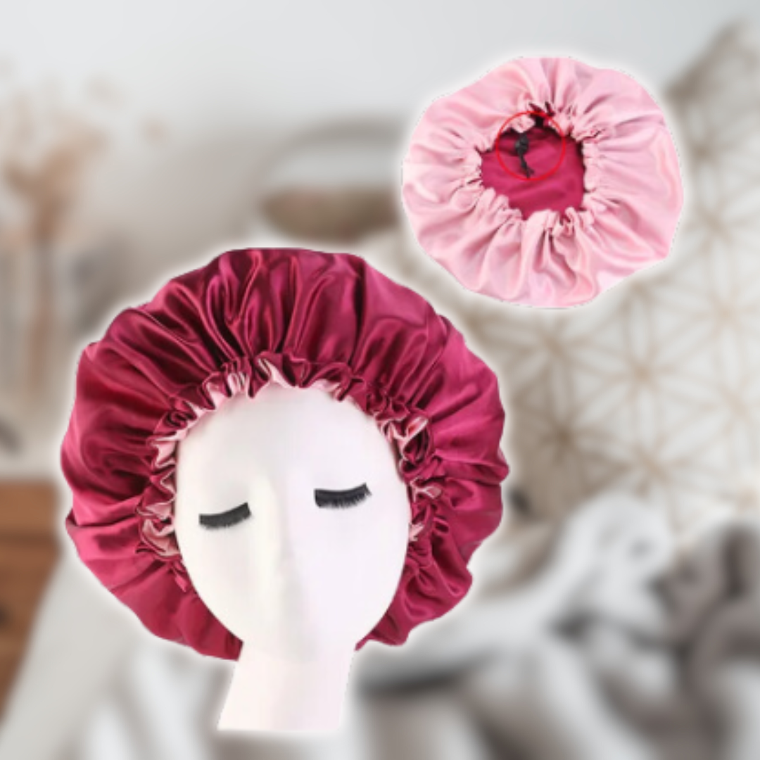 Bonnet-en-satin-cheveux-rouge