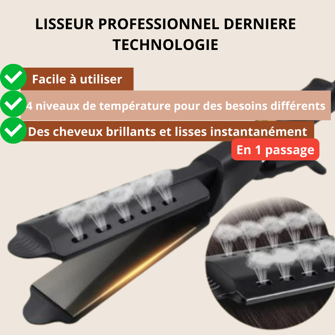 LISSEUR PROFESSIONNEL | 1 passage Straightener Four-gear™